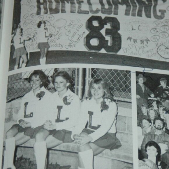 Georgia Yearbook 1984 Lincoln County High School - Picture 1 of 8